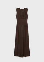 Robe Longue Froncée