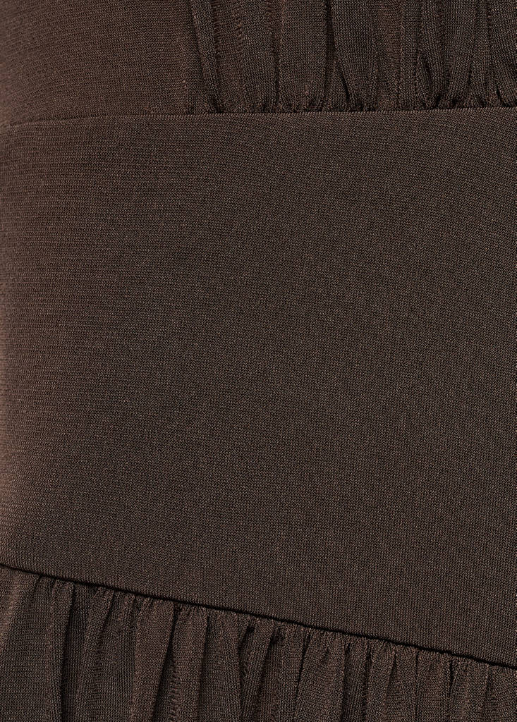 Robe Longue Froncée