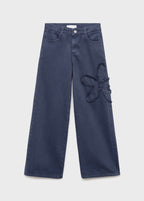 Flor Blue Trousers - Girl