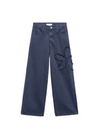 Flor Blue Trousers - Girl