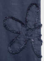 Flor Blue Trousers - Girl