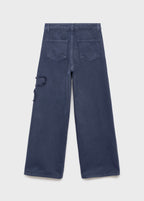 Flor Blue Trousers - Girl