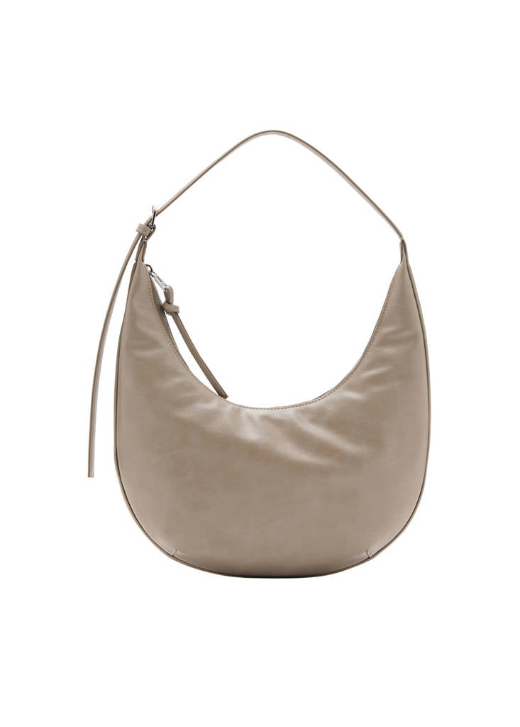 Bolso De Hombro Mediano Ovalado