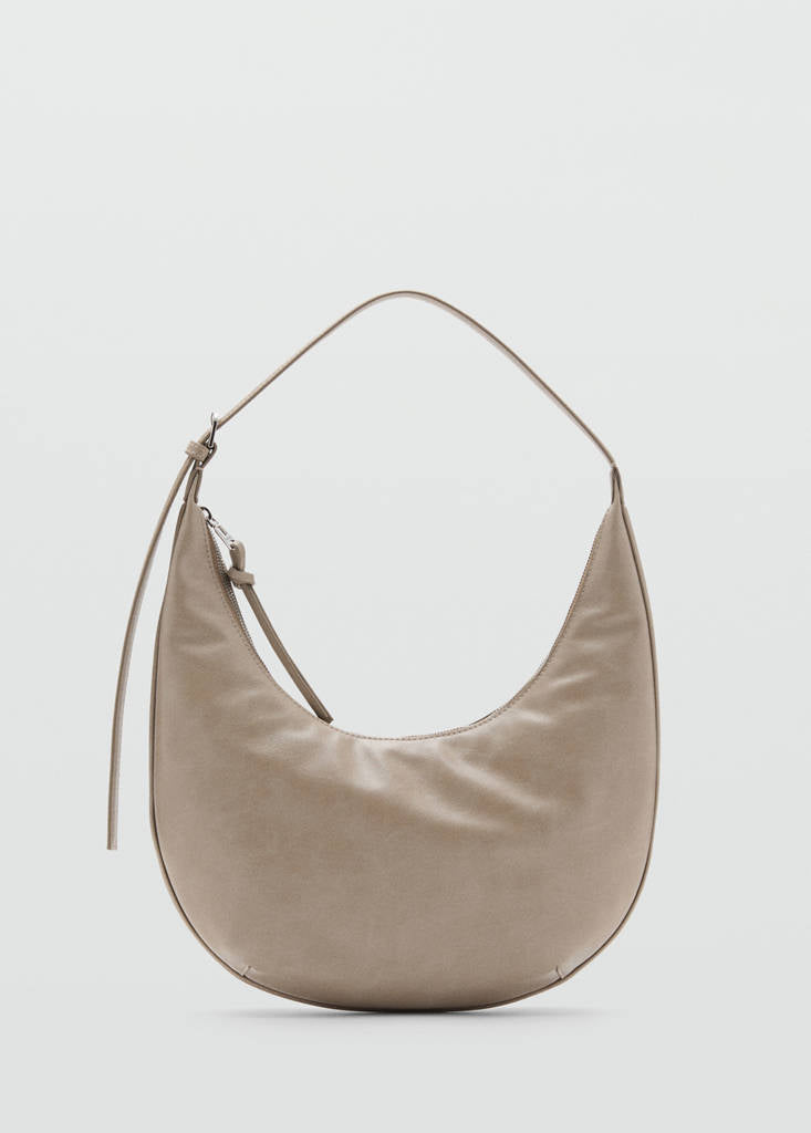 Bolso De Hombro Mediano Ovalado
