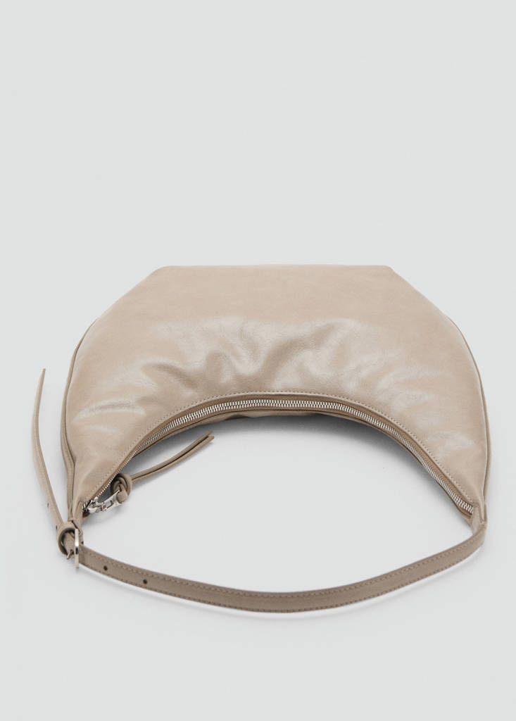 Bolso De Hombro Mediano Ovalado