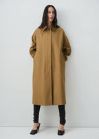 Trench Long 100 % Coton