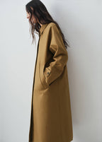 Trench Long 100 % Coton