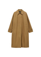 Trench Long 100 % Coton