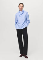 Blouse À Rayures Style Foulard