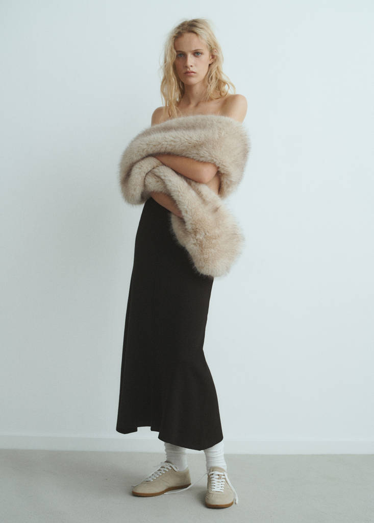 Jupe Évasée Maille