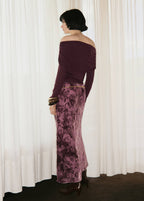 Jupe Longue Jacquard