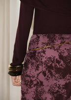 Jupe Longue Jacquard