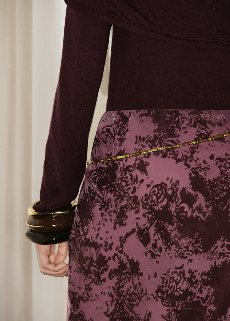 Jupe Longue Jacquard