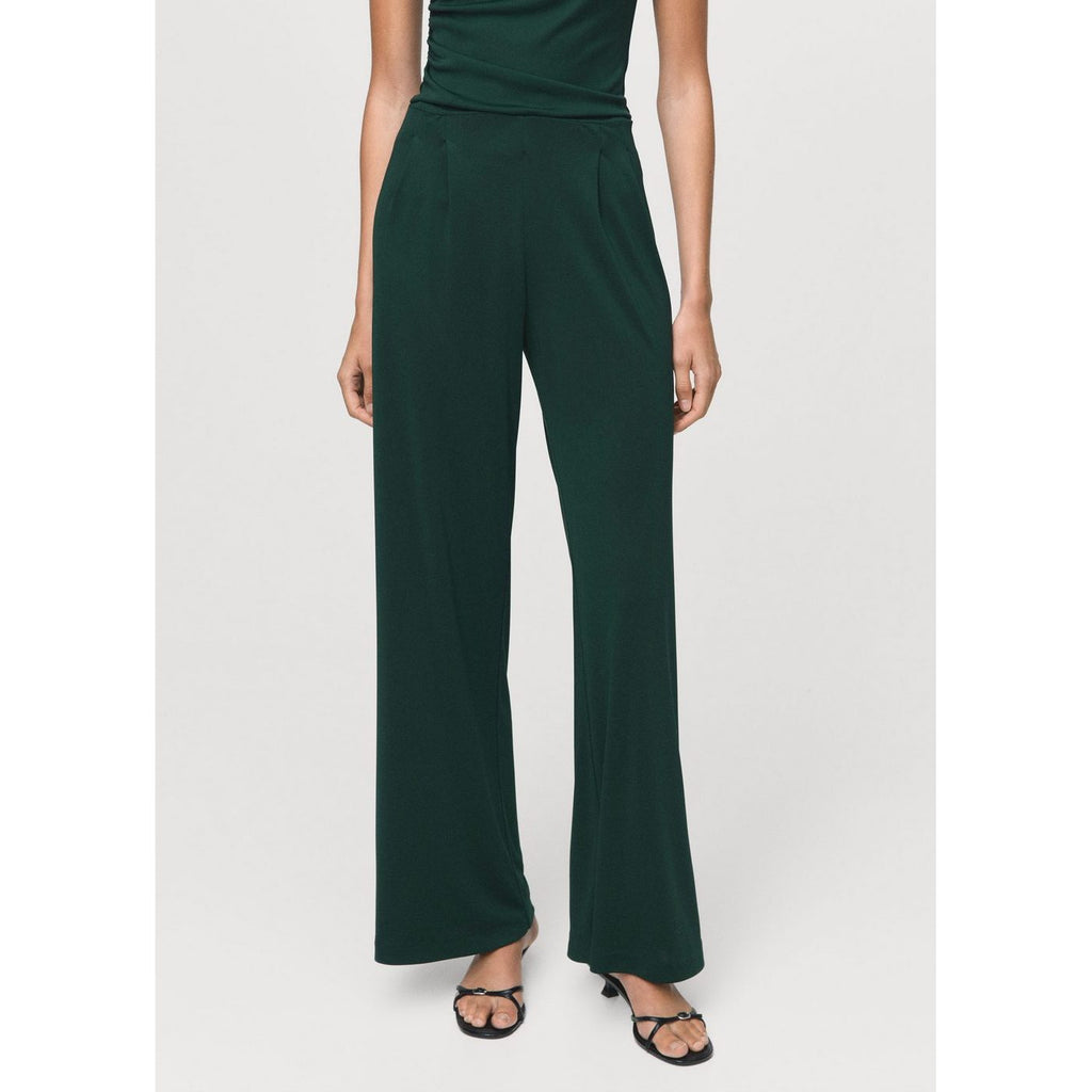 Pantalon Large À Pinces