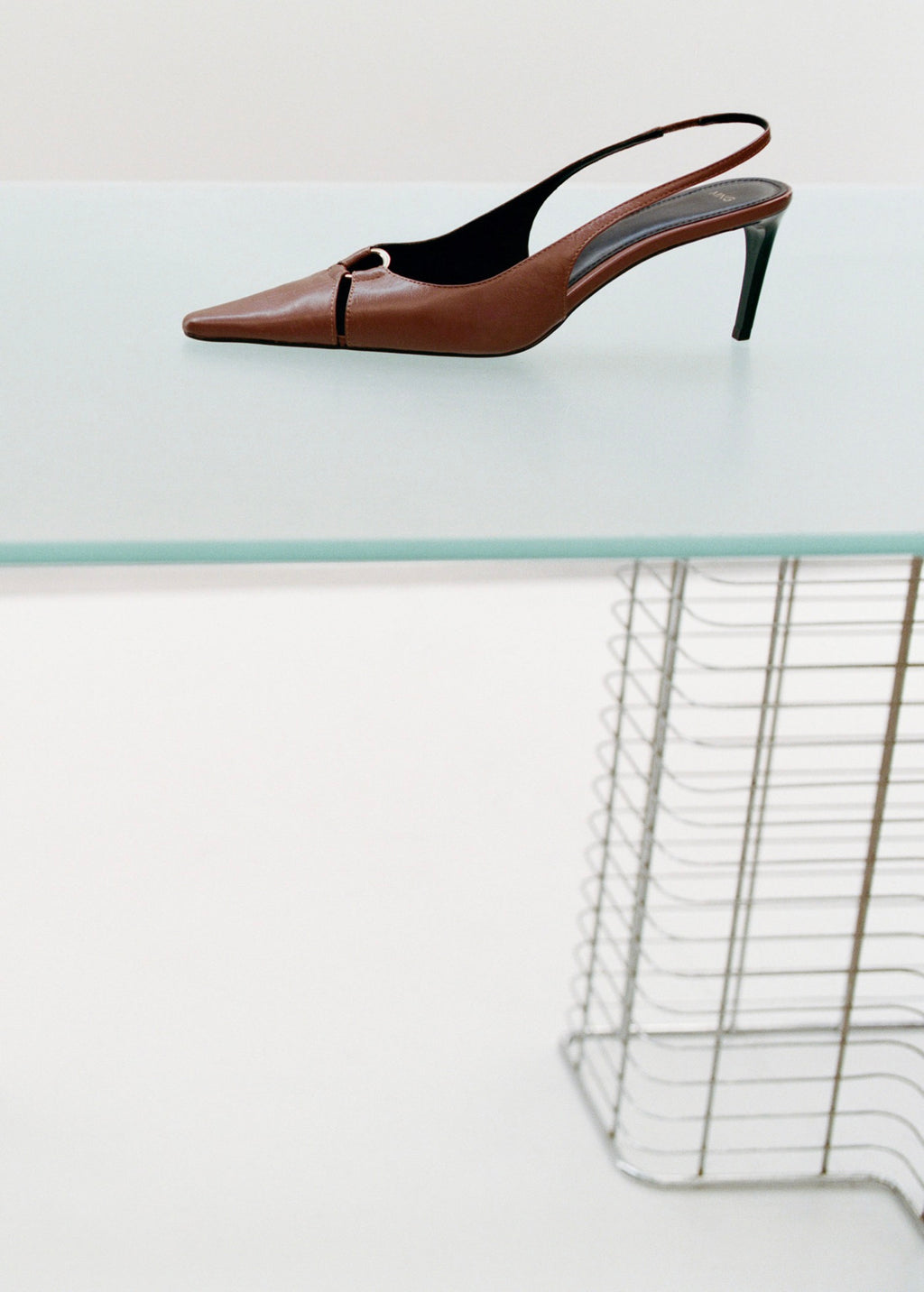 Chaussures Talon Cuir Anneau
