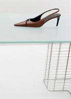 Chaussures Talon Cuir Anneau