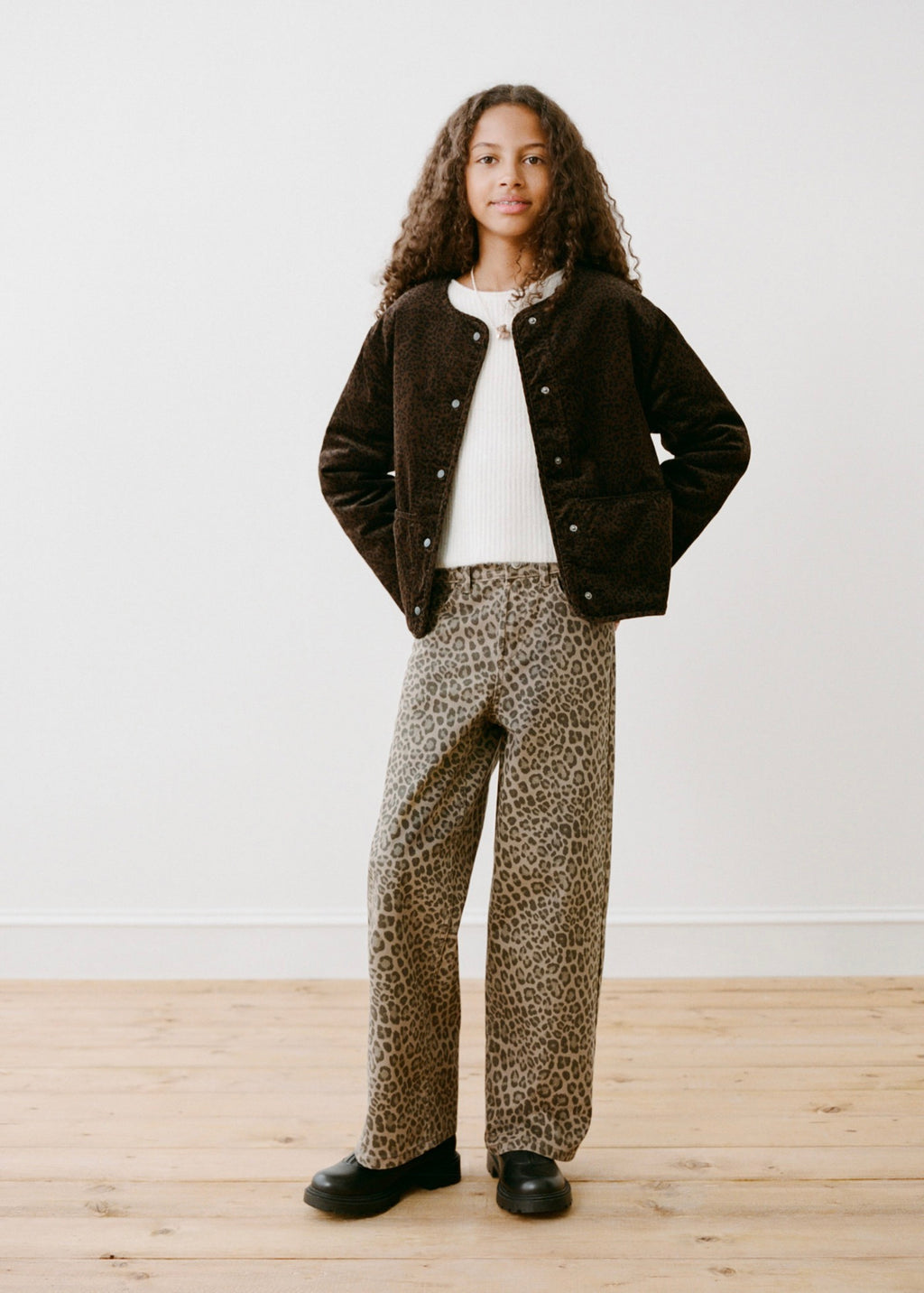 Leo Brown Jacket - Girl
