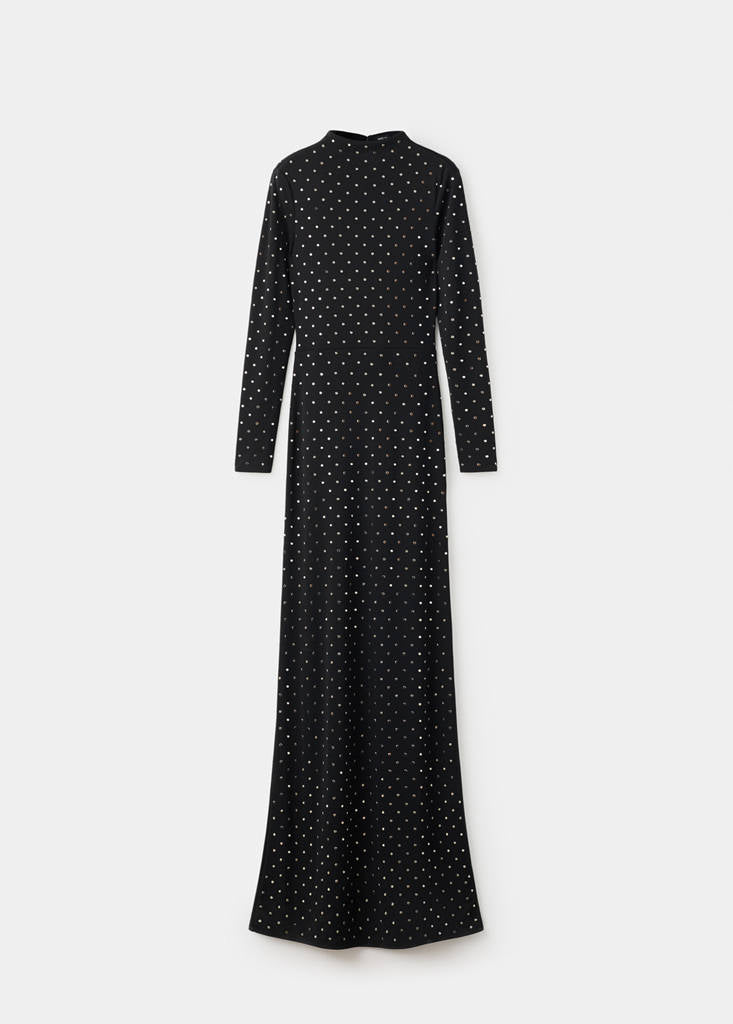 Robe Cristaux Dos Nu