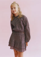Jupe Margoset Bordeaux - Fille