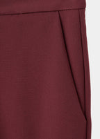 Pantalon Droit Taille Haute