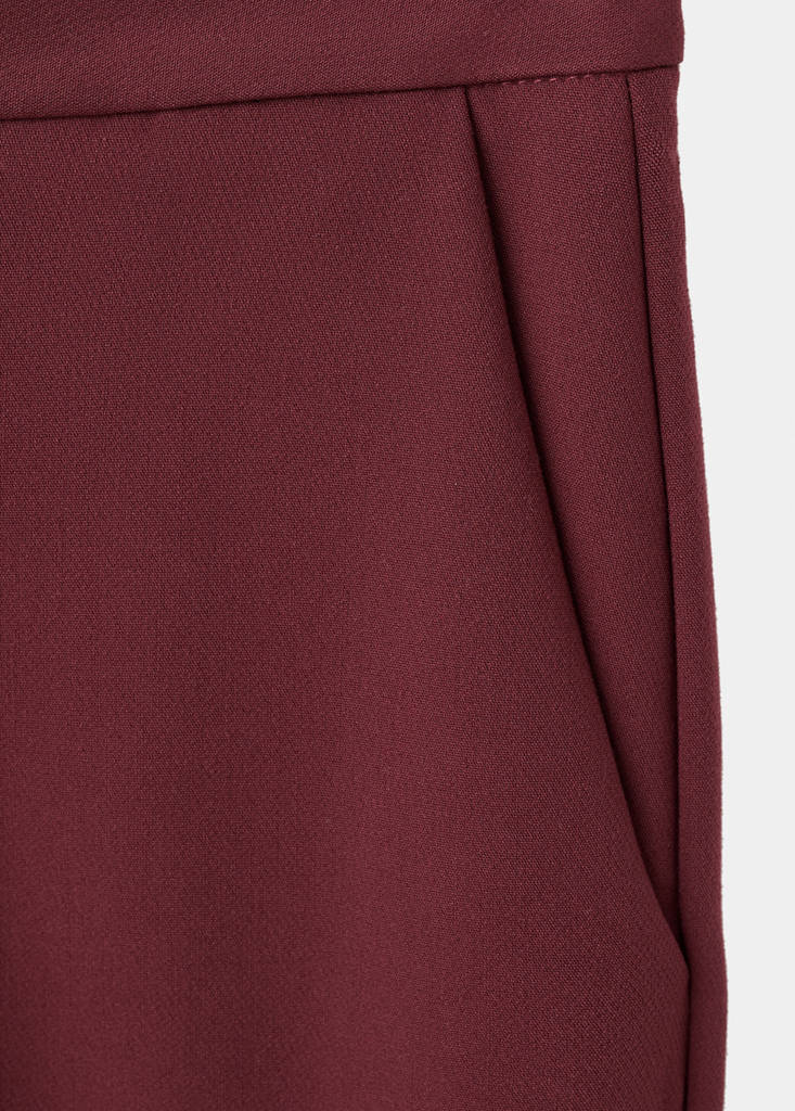Pantalon Droit Taille Haute
