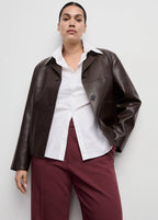 Pantalon Droit Taille Haute