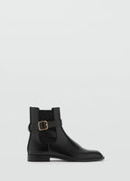 Bottines Boucle Empiècement Élastique