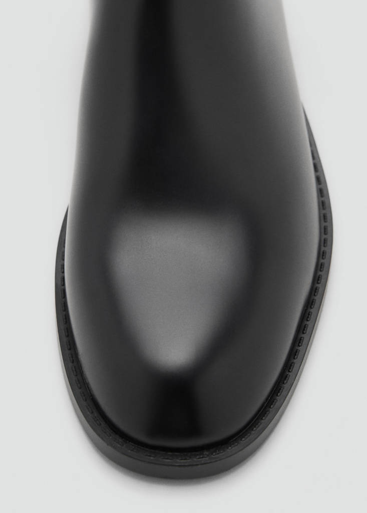 Bottines Boucle Empiècement Élastique