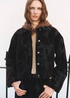 Veste En Denim Dévoré