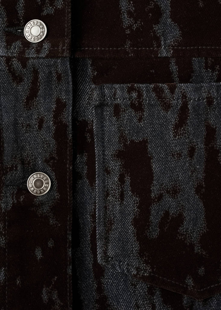 Veste En Denim Dévoré