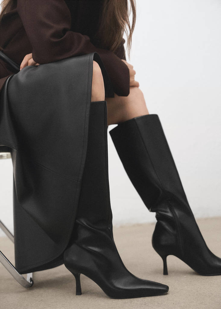 Bottes À Talons Hauts
