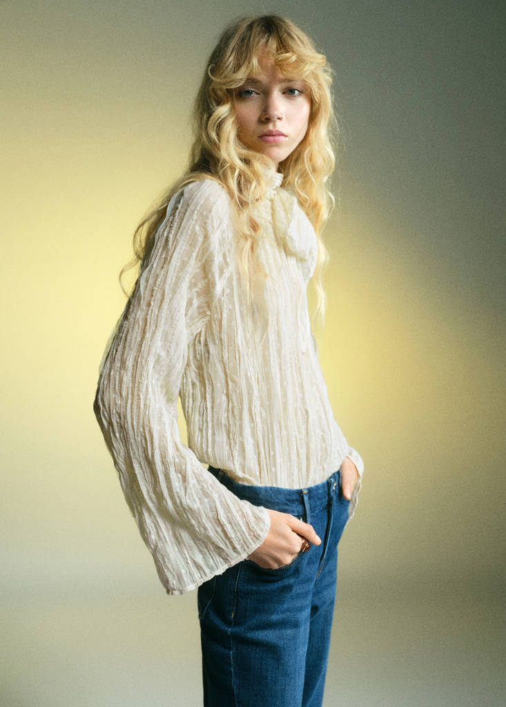 Blouse Texturée Ns_x0001_Ud