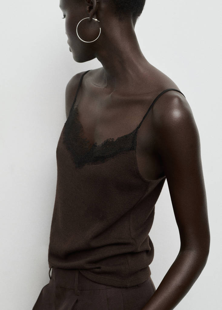 Top Bretelles Dentelle