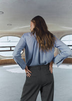 Pantalon De Costume À Carreaux Et Pinces