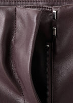 Pantalon Flare Cuir Synthétique
