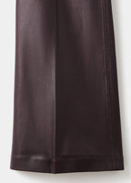 Pantalon Flare Cuir Synthétique