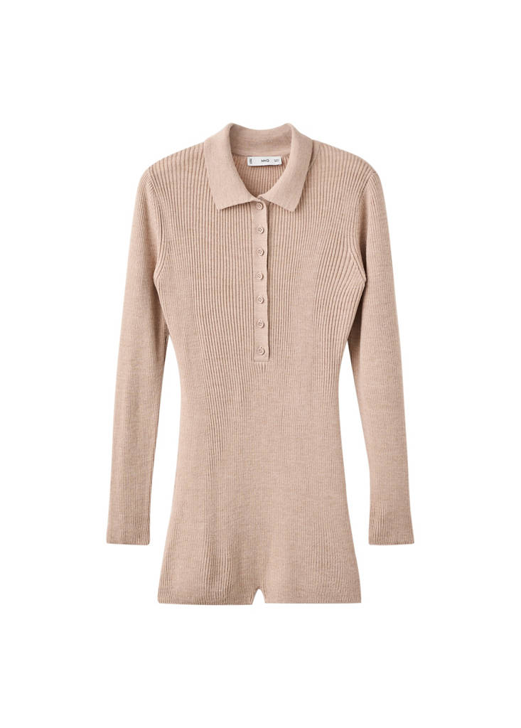 Combinaison Maille Col Polo