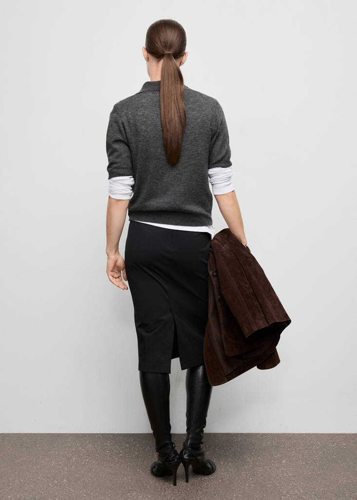 Jupe Crayon Midi