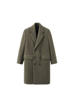 Manteau En Laine À Double Boutonnage