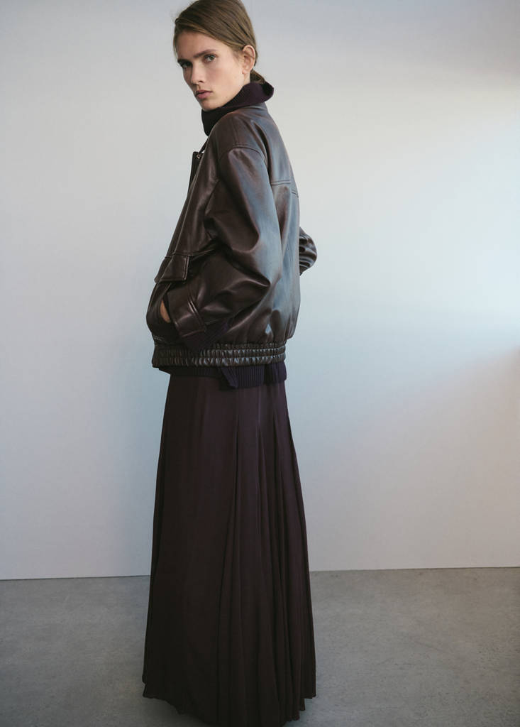Veste Oversize Cuir Synthétique