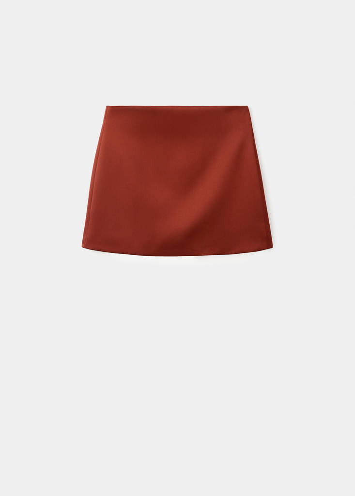 Jupe Courte Satinée