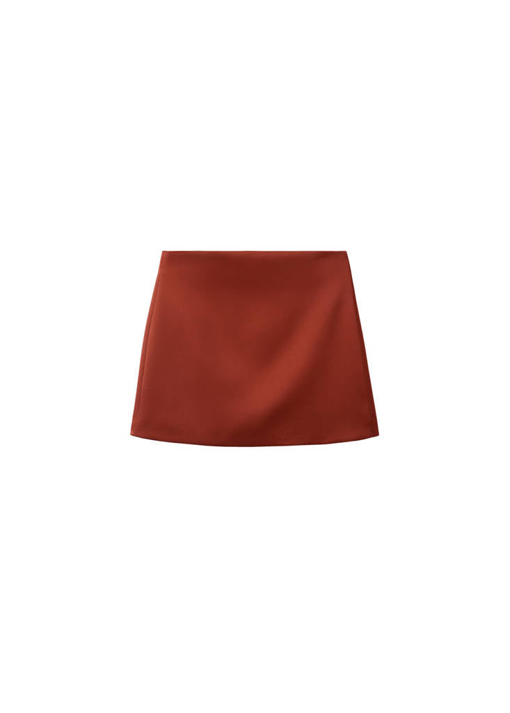Jupe Courte Satinée
