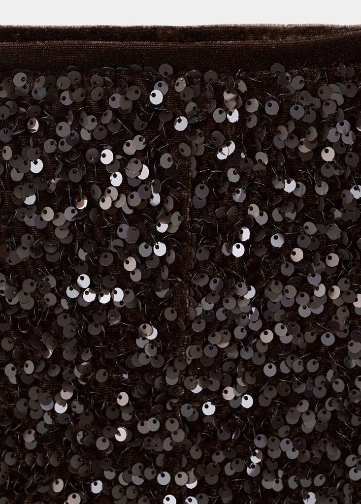 Short Velours Paillettes