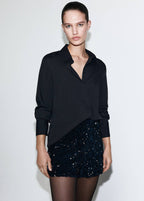 Short Velours Paillettes