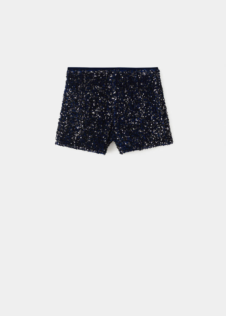 Short Velours Paillettes