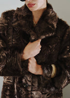 Manteau Fausse Fourrure Texture