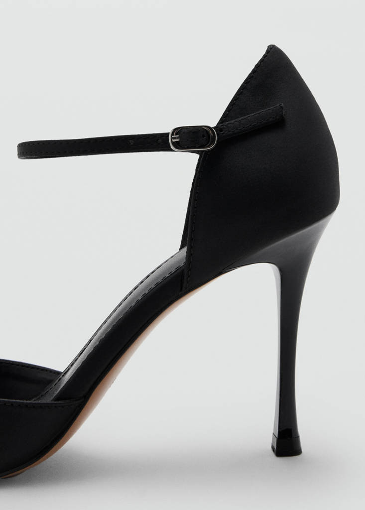 Sandales Talon Satinées
