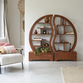 Ying Yang - Bibliothèque - Teck - Naturel
