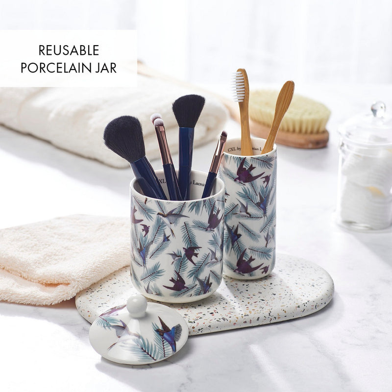 Birds - Diffuseur En Porcelaine - Birds Blanc - Jasmin & Ylang