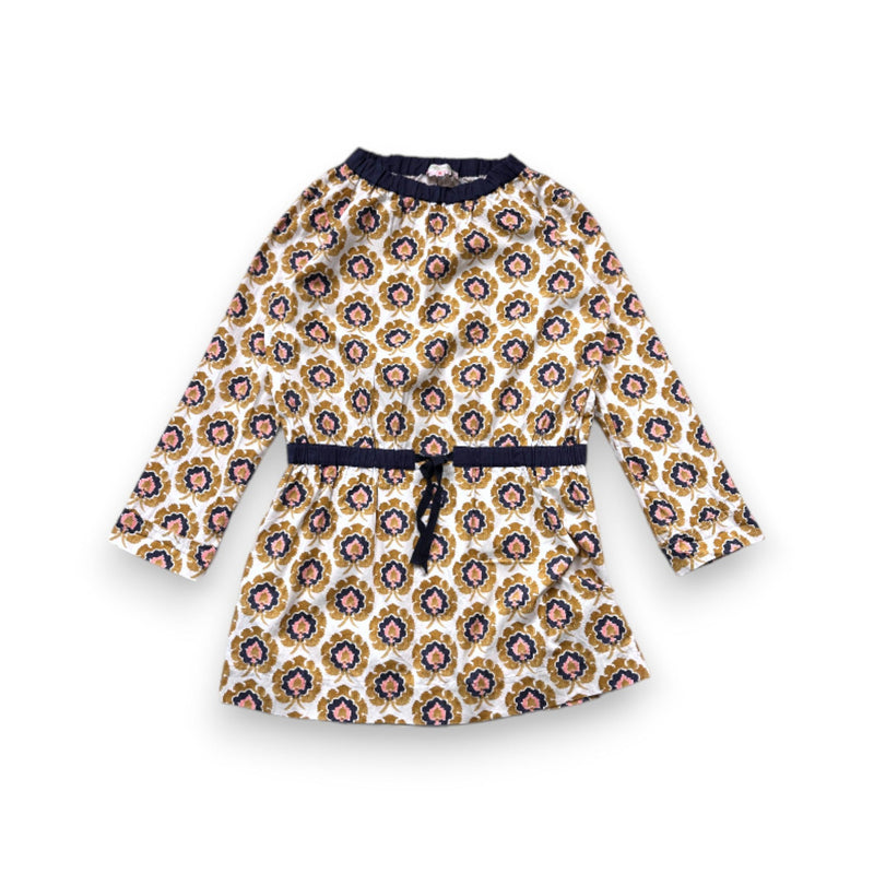 Bonpoint - Robe Manches Longues À Motifs Colorés - 8 Ans